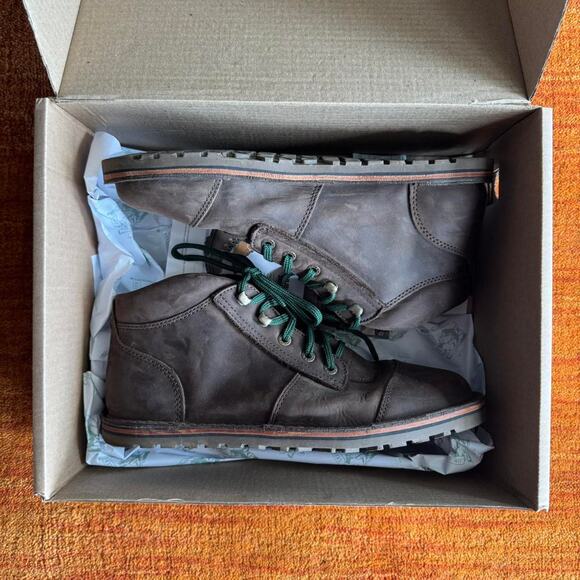 Jim Green African Ranger Barefoot Leather Boots US 11.5 - Picture 1 of 7